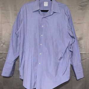 Brooks Brothers Light Blue Dress Shirt size 16 1/2-33 excellent condition